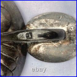 Ancien petit Tastevin en Argent Massif Poinçon Minerve SILVER SMALL WINE TASTER