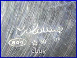 Ancienne Boite Ajourée Argent Massif Poinçon 800 Silver Box