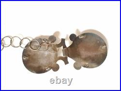 Ancienne Boucle de ceinture en argent massif Poinçon Minerve