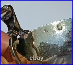 Ancienne Coupelle Vide Poche En Argent Massif Poinçon Minerve Antique Silver