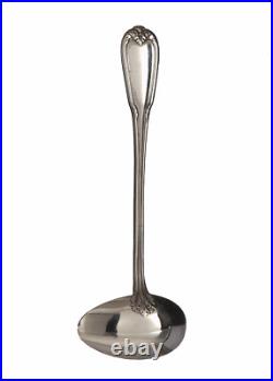 Ancienne Cuillère à Boullie en Argent Massif Poinçon Minerve 32 grs