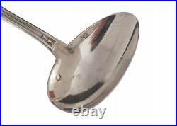 Ancienne Cuillère à Boullie en Argent Massif Poinçon Minerve 32 grs