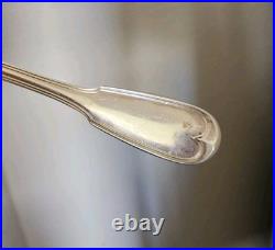 Ancienne Cuillère à Ragoût en Argent Massif 30 cm 149g 3 Poinçons Minerve