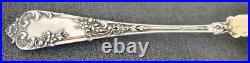 Ancienne Pelle A Fraise Argent Massif Poinçon 800 Art Nouveau 1900