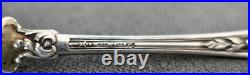 Ancienne Pelle A Fraise Argent Massif Poinçon 800 Art Nouveau 1900