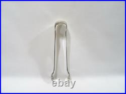 Ancienne Pince A Sucre En Argent Massif Poincons Sugar Clamp Zuckerklemme