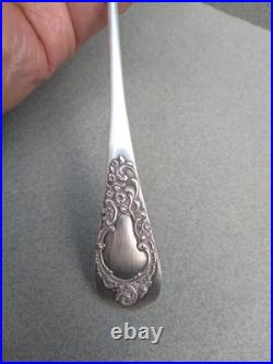 Ancienne cuillère saupoudreuse en argent massif poinçon à la Minerve 36,2 gr