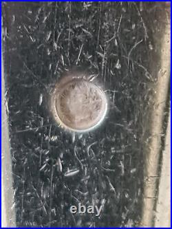 Ancienne louche argent massif, poinçon Vieillard, 208 grammes