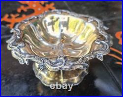 Argent Massif Russe Coupelle Poinçon 84 Silver Silber Vermeil AK 1849