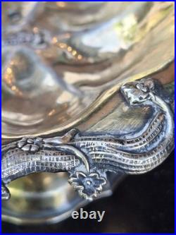 Argent Massif Russe Coupelle Poinçon 84 Silver Silber Vermeil AK 1849