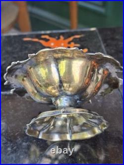 Argent Massif Russe Coupelle Poinçon 84 Silver Silber Vermeil AK 1849