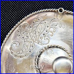 Argent massif Sombrero décoratif à poser /suspendre Poinçon d'orfèvre 52 g Argent massif Sombrero décoratif à poser /suspendre Poinçon d'orfèvre 52 g