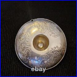 Argent massif Sombrero décoratif à poser /suspendre Poinçon d'orfèvre 52 g