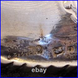 Argent massif Sombrero décoratif à poser /suspendre Poinçon d'orfèvre 52 g