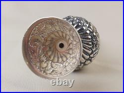 Aspersoir ancien Argent Massif Poinçon 800 Art Du Maghreb Oriental Flacon Parfum