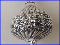 Aspersoir ancien Argent Massif Poinçon 800 Art Du Maghreb Oriental Flacon Parfum