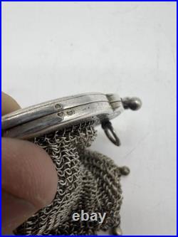 Aumoniere Bourse En Argent Massif Origine France Poincon Sanglier