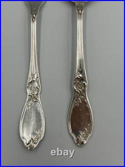 BOULENGER un couvert chiffré en ARGENT MASSIF poinçon monogramme MINERVE 95grs