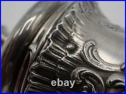 Beau Moulin A Poivre En Argent Massif Poincon Minerve Decor Louis XV