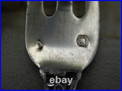 Beau Service A Hors D Oeuvres 4 Pieces Argent Massif Poincon Minerve Art Nouveau