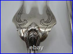 Beau Service A Hors D Oeuvres 4 Pieces En Argent Massif Poincon Minerve Rubans