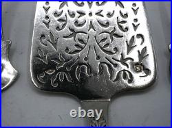Beau Service A Hors D Oeuvres 5 Pieces Argent Massif Poincon Minerve 1 Er Titre