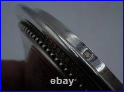 Beau Sucrier En Argent Massif Et Cristal Poincon Minerve 1 Er Titre