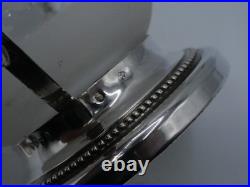 Beau Sucrier En Argent Massif Et Cristal Poincon Minerve 1 Er Titre