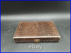 Beau coffret service hors d'oeuvres Argent massif Poinçon minerve orfèvrerie oMf