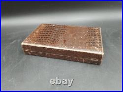 Beau coffret service hors d'oeuvres Argent massif Poinçon minerve orfèvrerie oMf