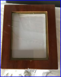 Beau et grand cadre photos, encadrement en argent massif repoussé 925 + poinçons