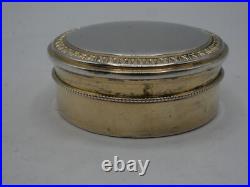 Belle Boite Argent Massif Et Vermeil Poincon Minerve 1 Er Titre