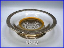 Belle Coupe En Argent Massif Vermeil Poincon Minerve 1 Er Titre Et Cristal