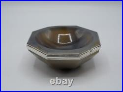 Belle Coupe En Onyx Et Argent Massif Poincon Minerve