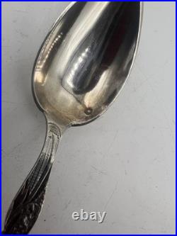 Belle Cuillere A Medicaments En Argent Massif Poincon Minerve 1 Er Titre