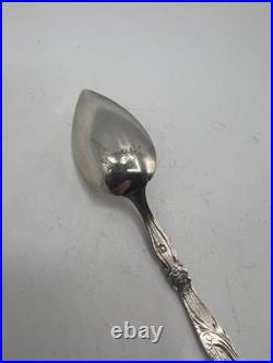 Belle Cuillere A Medicaments En Argent Massif Poincon Minerve 1 Er Titre