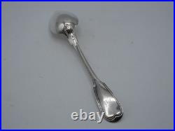 Belle Cuillere A Ragout Argent Massif Poincon Minerve 1 Er Titre Modele Filets