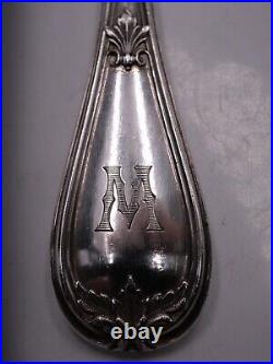 Belle Cuillere A Sauce Argent Massif Poincon Minerve 1 Er Titre