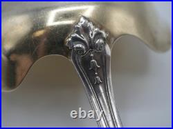 Belle Louche A Sauce Ou Creme Argent Massif Vermeil Poincon Minerve 1 Er Titre