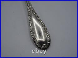 Belle Louche A Sauce Ou Creme Argent Massif Vermeil Poincon Minerve 1 Er Titre