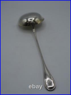 Belle Louche A Sauce Ou Creme En Argent Massif Poincon Minerve 1 Er Titre