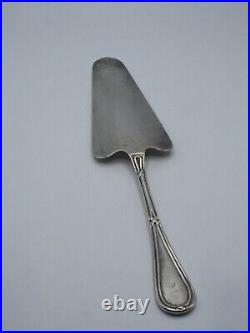 Belle Pelle A Tarte En Argent Massif Poincon Minerve 1 Er Titre Filets Rubans