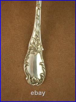 Belle Pelle Cuillere De Service A Glace En Argent Massif Poincon Minerve