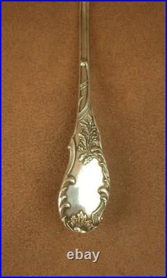 Belle Pelle Cuillere De Service A Glace En Argent Massif Poincon Minerve