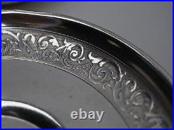 Belle Tasse A The Et Sous Tasse Argent Massif Poincon Minerve Decor Louis XVI