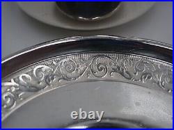 Belle Tasse A The Et Sous Tasse Argent Massif Poincon Minerve Decor Louis XVI