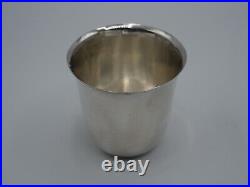 Belle Timbale Curon En Argent Massif Poincon 1 Er Coq Paris 1798