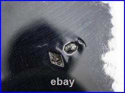 Belle Timbale Droite 122 Grs Argent Massif Poincon Coq Paris 1809 Initiales S. P