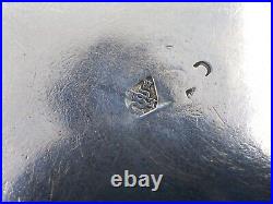 Belle Timbale Droite En Argent Massif Poincon Minerve Epoque 19 Eme