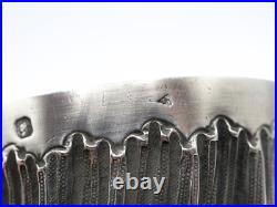 Belle Timbale En Argent Massif Poincon Minerve Rocaille Louis XV G. L